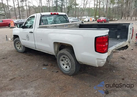 2015 Chevrolet Silverado 1500 Wt из США, поврежденный, VIN 1GCNCPEH5FZ343122